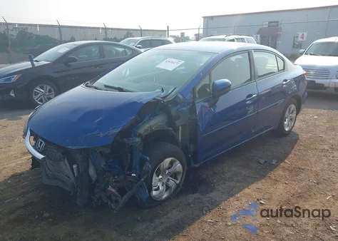 2015 Honda Civic Lx z USA, uszkodzony, nr VIN 19XFB2F50FE231886